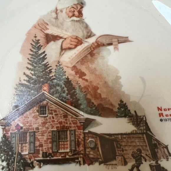 Vtg Norman Rockwell Plate. 1975 Collector’s Edition by Gorham. ‘Good Deeds’ - Picture 2 of 4